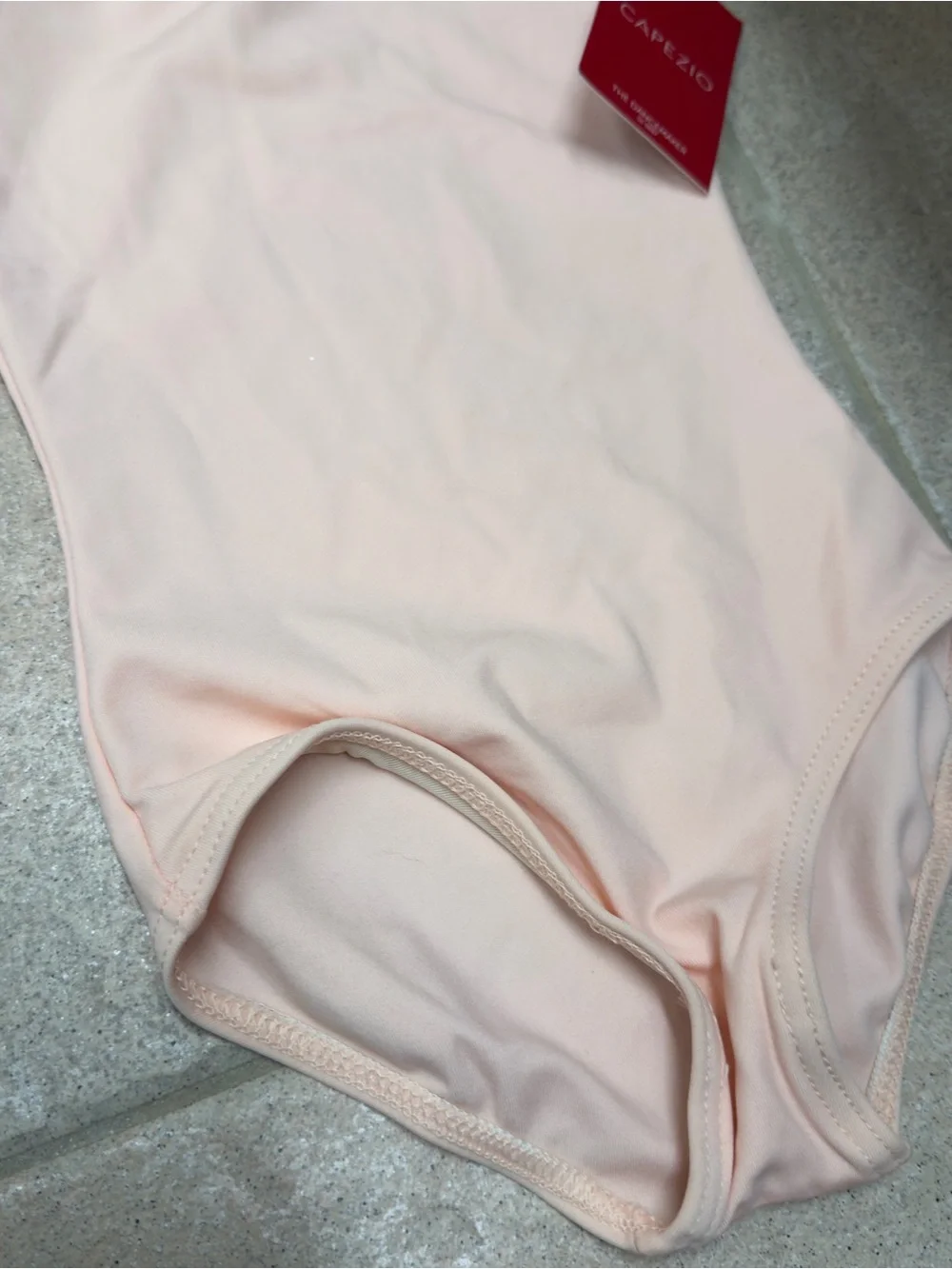 Capezio Girls' Ballet Leotard in Pale Pink size small NWT